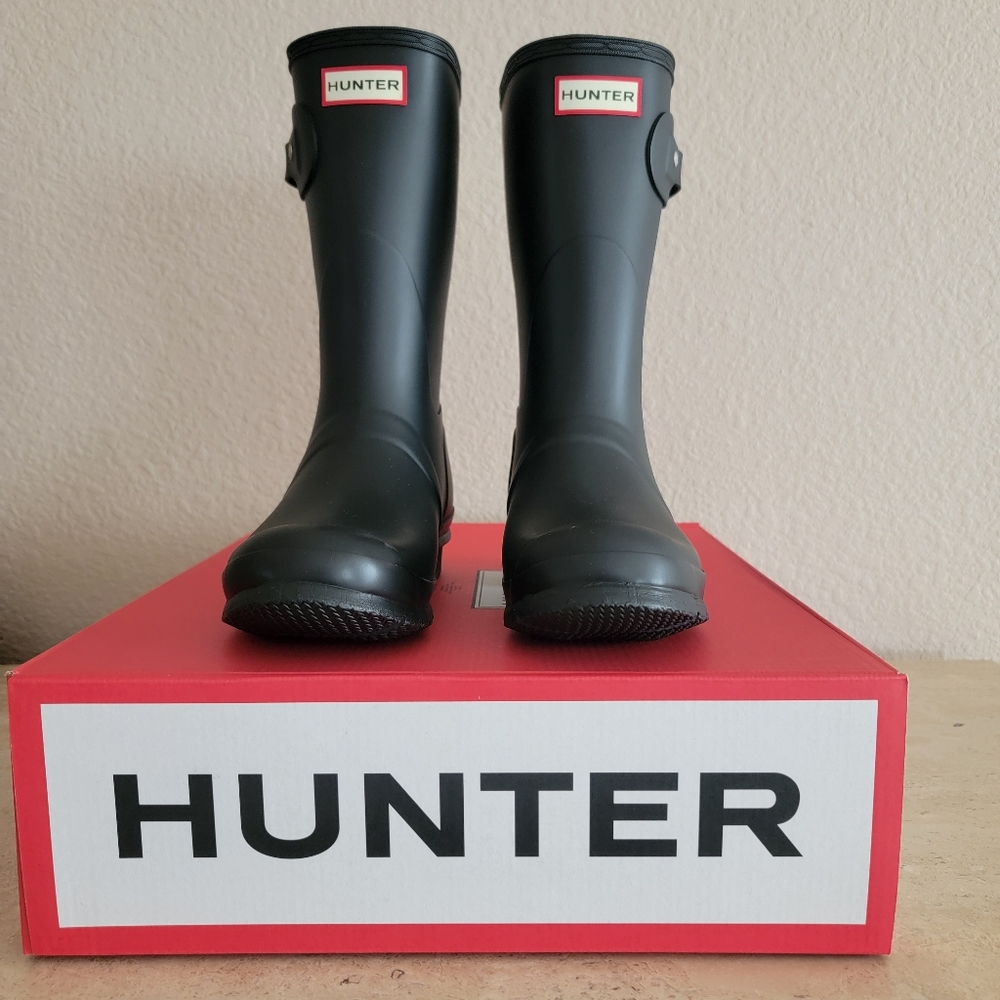 Hunter Ladies' Original Short Boot NEW - Picture 6 of 9